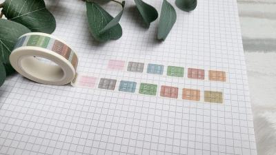 Washi Tape Wochentage
